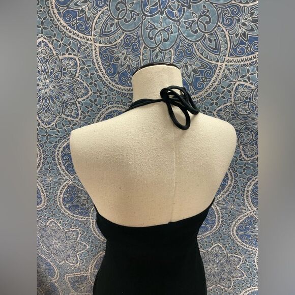 Rib halter top mini dress - Picture 6 of 10